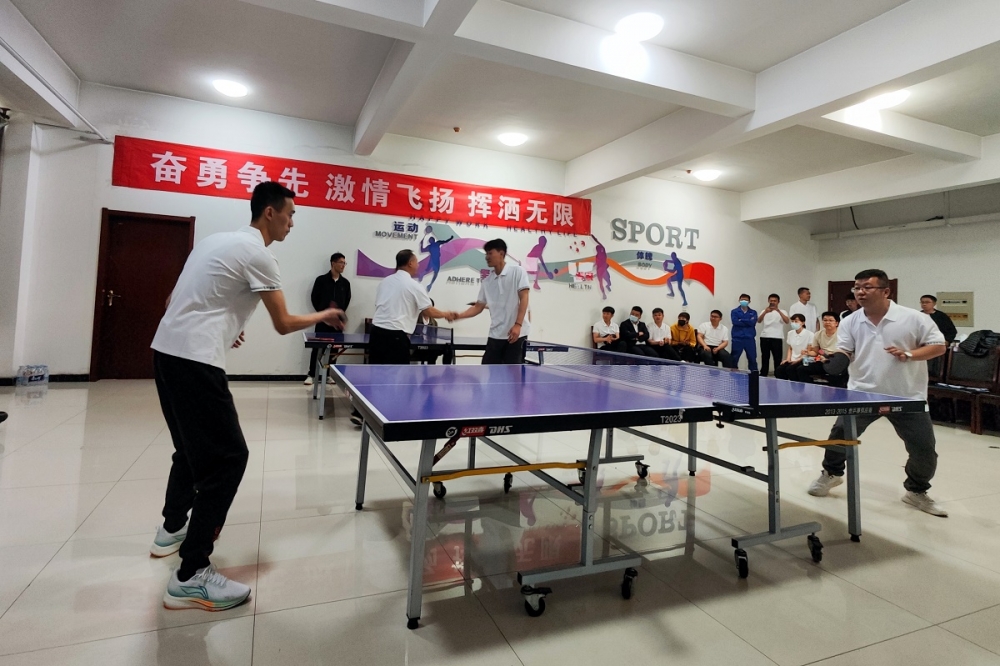 美高梅mgm18882022年“庆五一·迎五四”体育活动之乒乓球比赛
